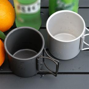Camping Cup with Folding Handles